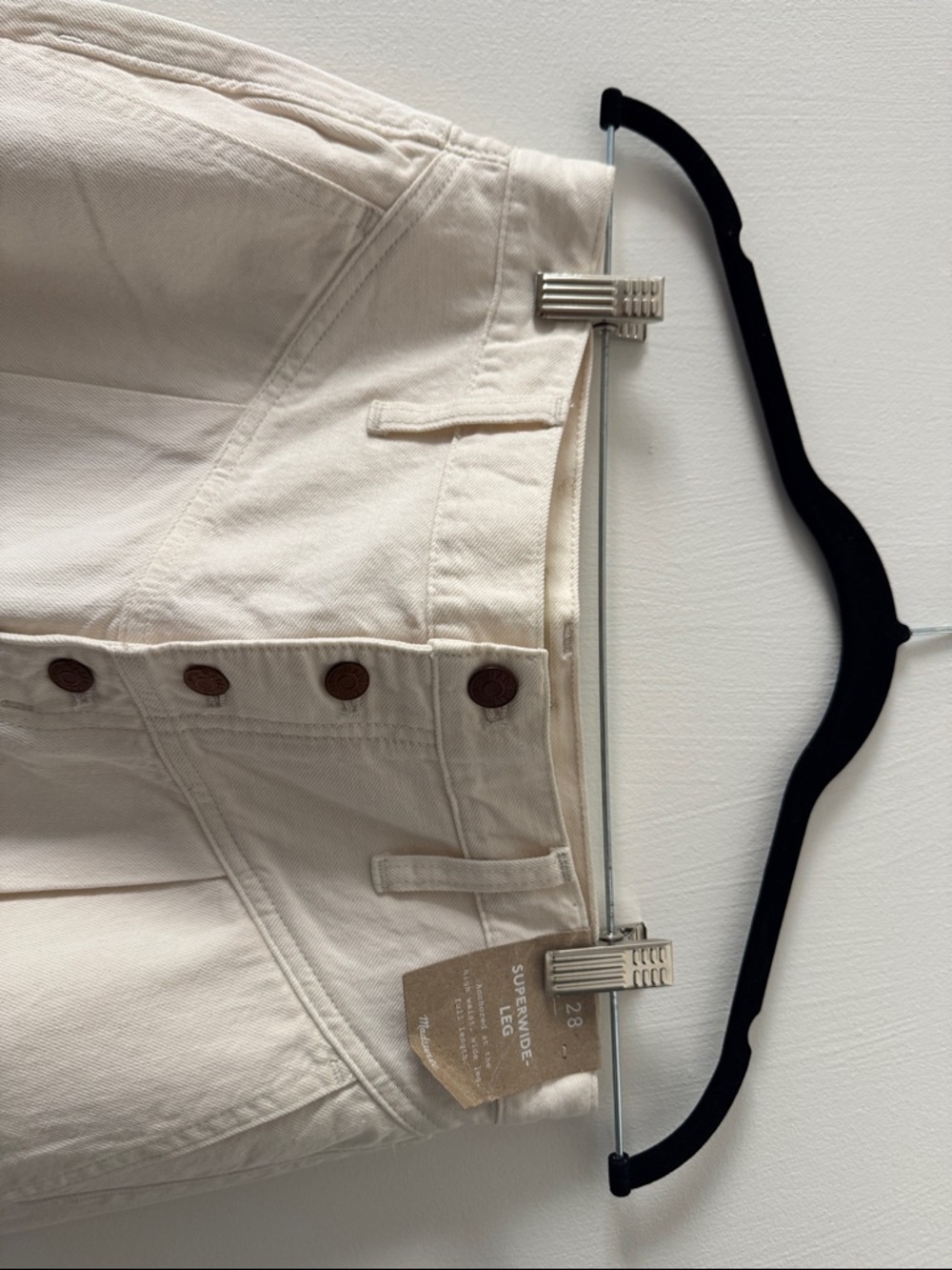 Madewell superwide-leg jeans - Picture 4 of 6